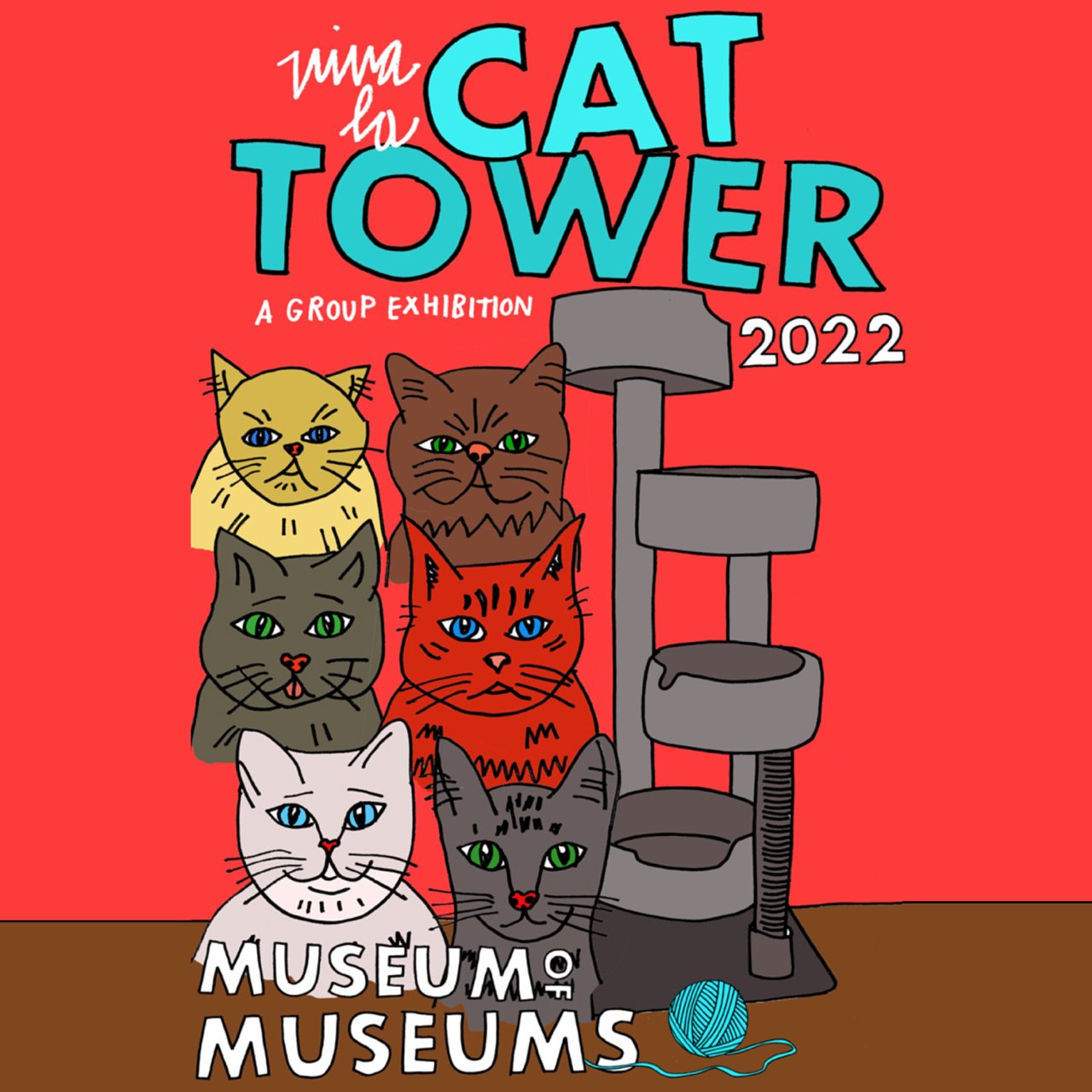 Cat Tower poster from Museum of Museums